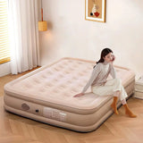 Twin Air Bed with Built in Electric Pump Blow Up Bed Mattresses ,Elevated Inflatable Air Mattress for Home Guest Camping