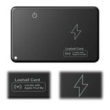 Wireless Charging Wallet Tracker Card Work with Apple Find My Wallet Tracker Phone Finder GPS Locator Smart Tag Waterproof Track