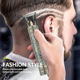 Professional T9 Vintage Electric Rechargeable Hair Clipper Machine Hair Barber Trimmer For Men Hair Cutting