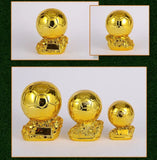 (Copie) 15/20/25cm Resin Soccer Trophy Statue, Indoor/Outdoor Decor, No Electricity Required