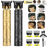 Electric Hair Cutting Machine Vintage T9 Clipper Hair Rechargeable Man Shaver Trimmer For Men's Barber Professional New Hot Sale
