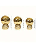 (Copie) 15/20/25cm Resin Soccer Trophy Statue, Indoor/Outdoor Decor, No Electricity Required