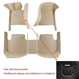Customized Car Floor Mats for Mercedes Benz ML Class W166 2012-2016 W164 G Class W463 GLK 2008-2014 Interior Details Accessories
