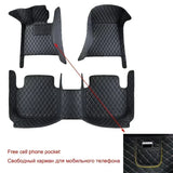 Customized Car Floor Mats for Mercedes Benz ML Class W166 2012-2016 W164 G Class W463 GLK 2008-2014 Interior Details Accessories