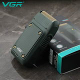 VGR Razor Electric Shaver Professional Hair Trimmer Rechargeable Razors Portable Beard Trimmer Mini Hair Shaver for Men V-353