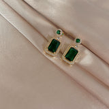Emerald Necklace Female Zircon Crystal