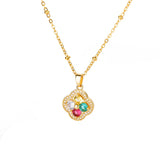 Vintage Lucky Four Leaf Clover