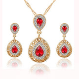 Emerald Necklace Female Zircon Crystal