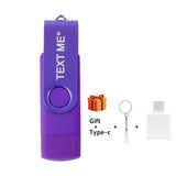TEXT ME High Speed USB Flash Drive