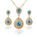 Emerald Necklace Female Zircon Crystal
