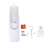 TEXT ME High Speed USB Flash Drive