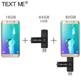 TEXT ME High Speed USB Flash Drive