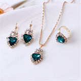 Exquisite Double Heart Necklace
